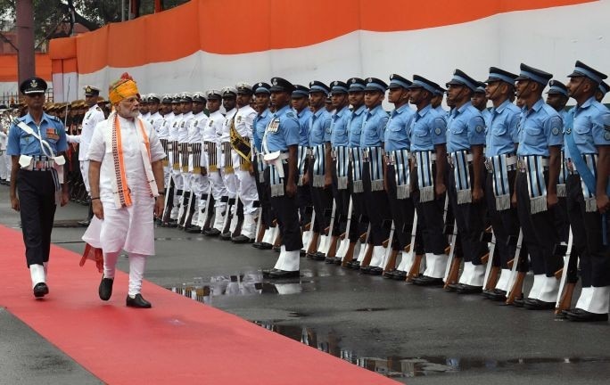 Prime Minister Modi addresses the nation from Red Fort on 73rd Independence Day