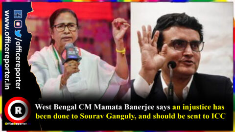 West Bengal CM Mamata Banerjee says an injustice has been done to Sourav Ganguly, and should be sent to ICC